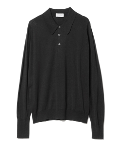 ▲JOHN SMEDLEY / FINCHLEY 30ゲージ ニットポロ