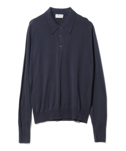 ▲JOHN SMEDLEY / FINCHLEY 30ゲージ ニットポロ