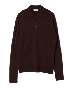▲JOHN SMEDLEY / DORSET 30ゲージニットポロ