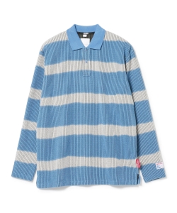 ▲NAPA by Martine Rose / E-LION ビッグ ボーダーポロ