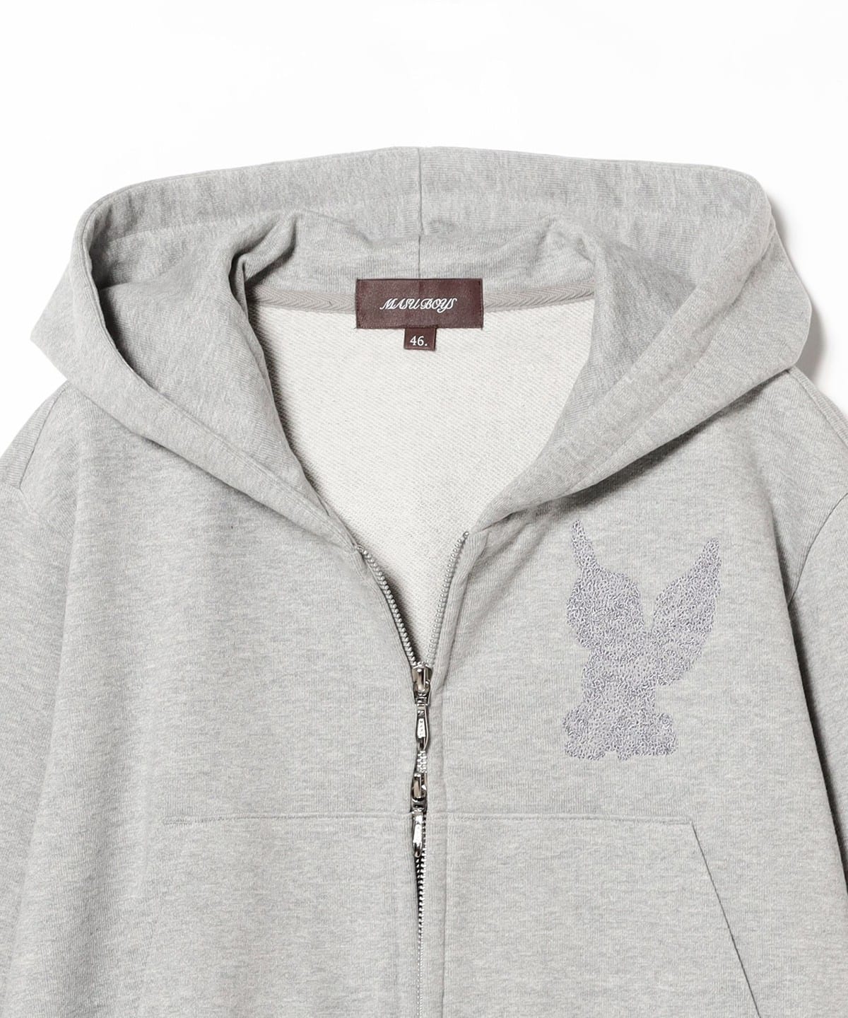 masu パーカー　46 MASU パーカー MASU/エムエーエスユー/“MASU BOYS” ZIP-UP