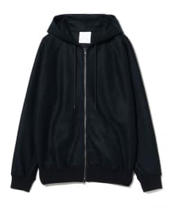 【別注】SLOANE / ウールジャージ ジップアップ フーディ