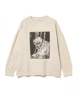 OUR LEGACY / SLACK コットンリネン グラフィック スウェット