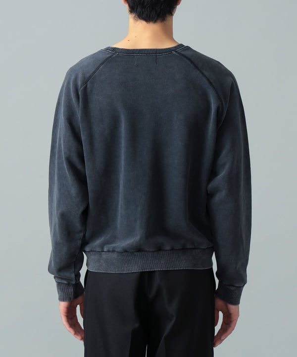 【別注】U/MUSIC × IG / DANIEL JOHNSTON HI,HOW ARE YOU グラフィック スウェット Model：H183cm　Size：L