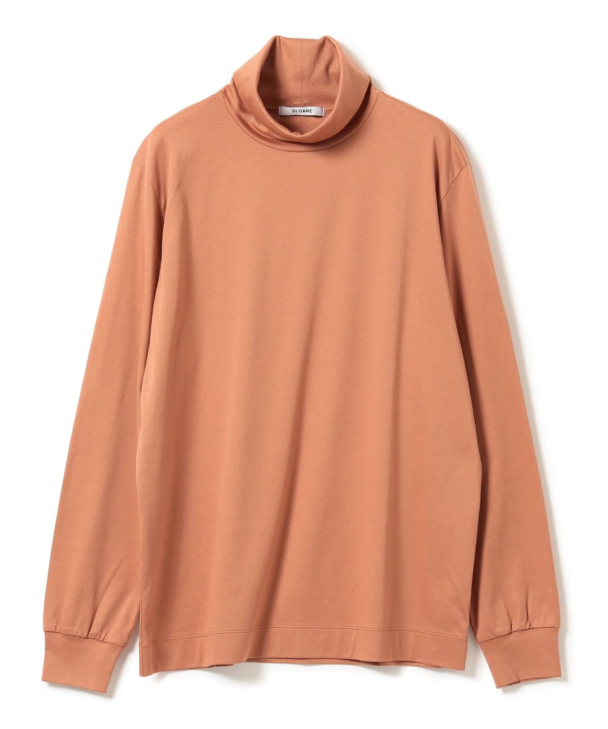 SLOANE スローン / スーピマコットン タートルネックカットソー Tシャツ・カットソー MEN PALE ORANGE(1229) 2 SLOANE スローン / スーピマコットン タートルネックカットソー Tシャツ・カットソー MEN PALE ORANGE(1229) 2