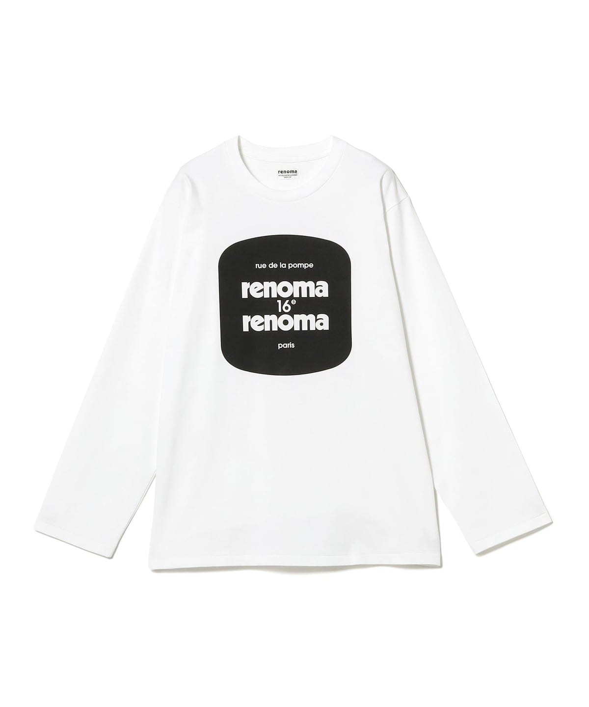 renoma PARIS レノマ パリ / Les Bains Douches ロングスリーブ Tシャツ Tシャツ・カットソー MEN WHITE 1 renoma PARIS レノマ パリ / Les Bains Douches ロングスリーブ Tシャツ Tシャツ・カットソー MEN WHITE 1