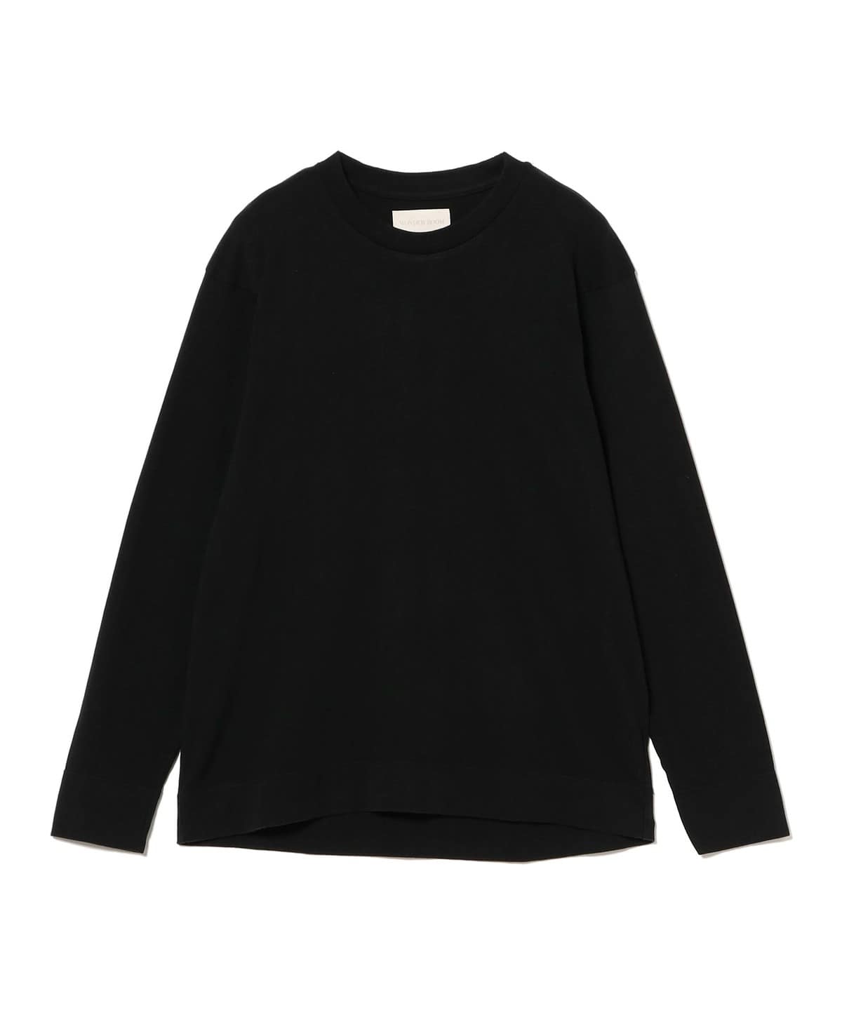 WONDER ROOM / ロング スリーブドレス Tシャツ Tシャツ・カットソー MEN BLACK L WONDER ROOM / ロング スリーブドレス Tシャツ Tシャツ・カットソー MEN BLACK L