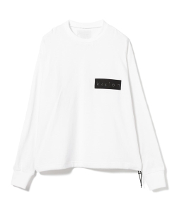 ▲vision by vision street wear × IG / 別注 リフレクター ビッグロゴ ロングTシャツ