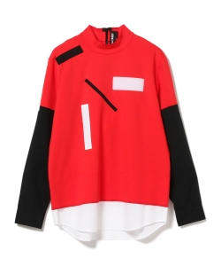 ▲HACKED by_ / VEZAR プルオーバーカットソー