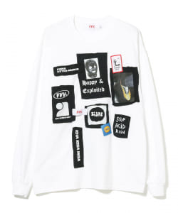 ▲Veni Vedi Vici / 別注 HAPPY＆EXPLOT ワッペンTシャツ