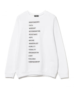 ＜MEN＞RAF SIMONS / ARCHIVE REDUX プリント スウェットシャツ