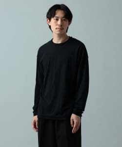 IG / タチキリ クルーネック ロングスリーブ Tシャツ