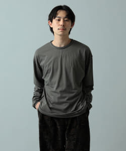 IG / タチキリ クルーネック ロングスリーブ Tシャツ