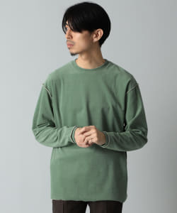 IG/ メローステッチ パイル クルーネックTシャツ