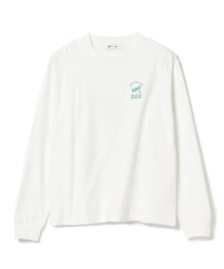 ▲WIND AND SEA / DTRT フロッキープリント ロングTシャツ