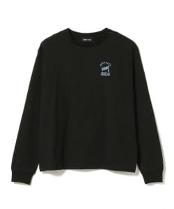 ▲WIND AND SEA / DTRT フロッキープリント ロングTシャツ
