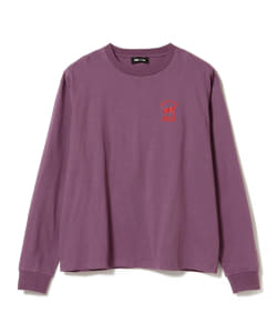 ▲WIND AND SEA / DTRT フロッキープリント ロングTシャツ
