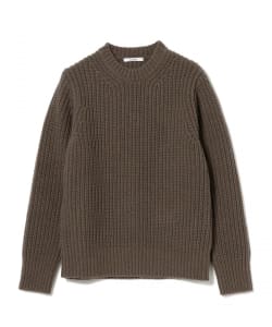 SLOANE× International Gallery BEAMS / 別注 3ゲージ クルーネックニット