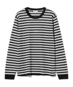 BED j.w. FORD / グリッター ボーダーニット