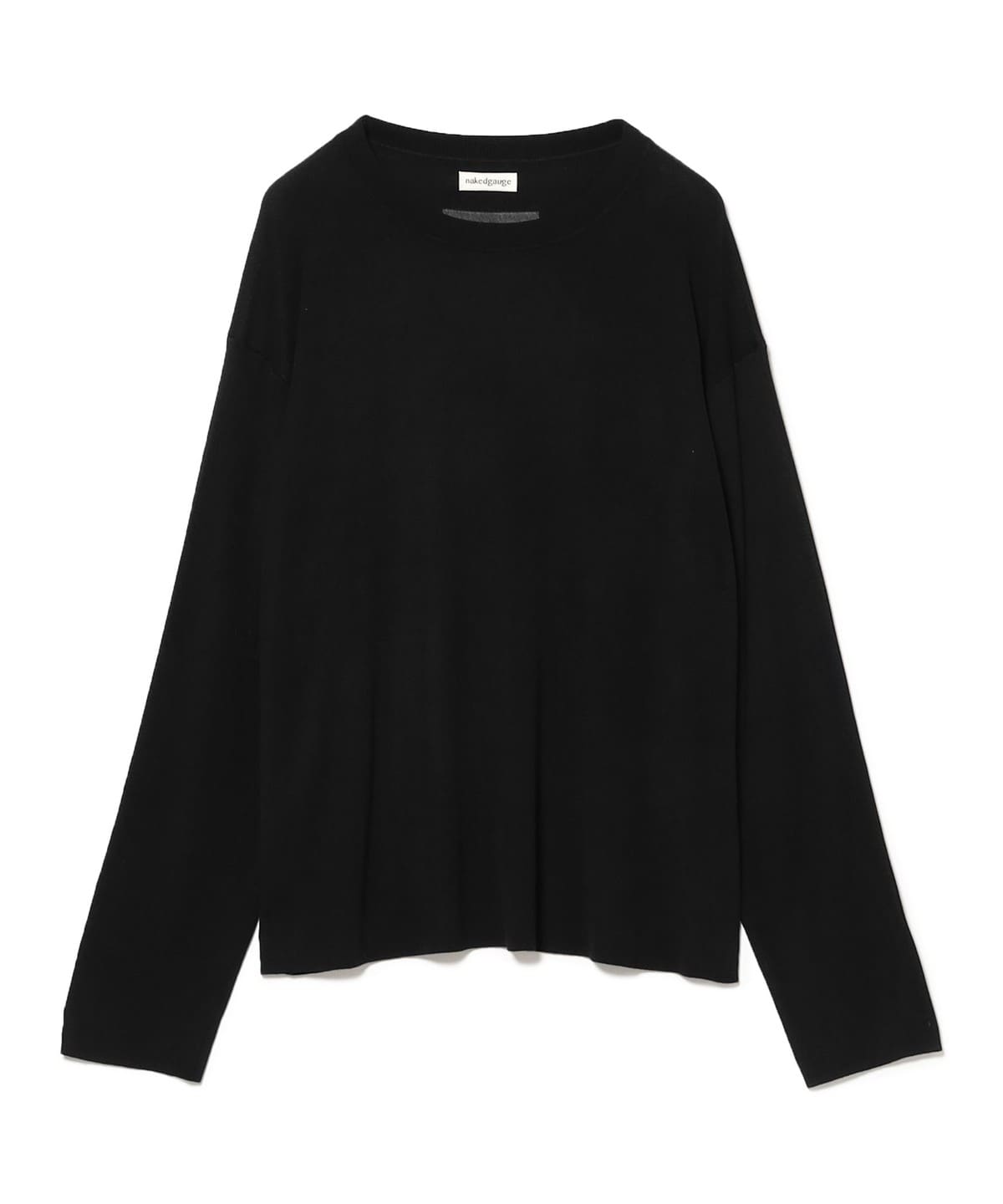 nakedgauge / ARNE バンブーニット トップス MEN BLACK 2 nakedgauge / ARNE バンブーニット トップス MEN BLACK 2