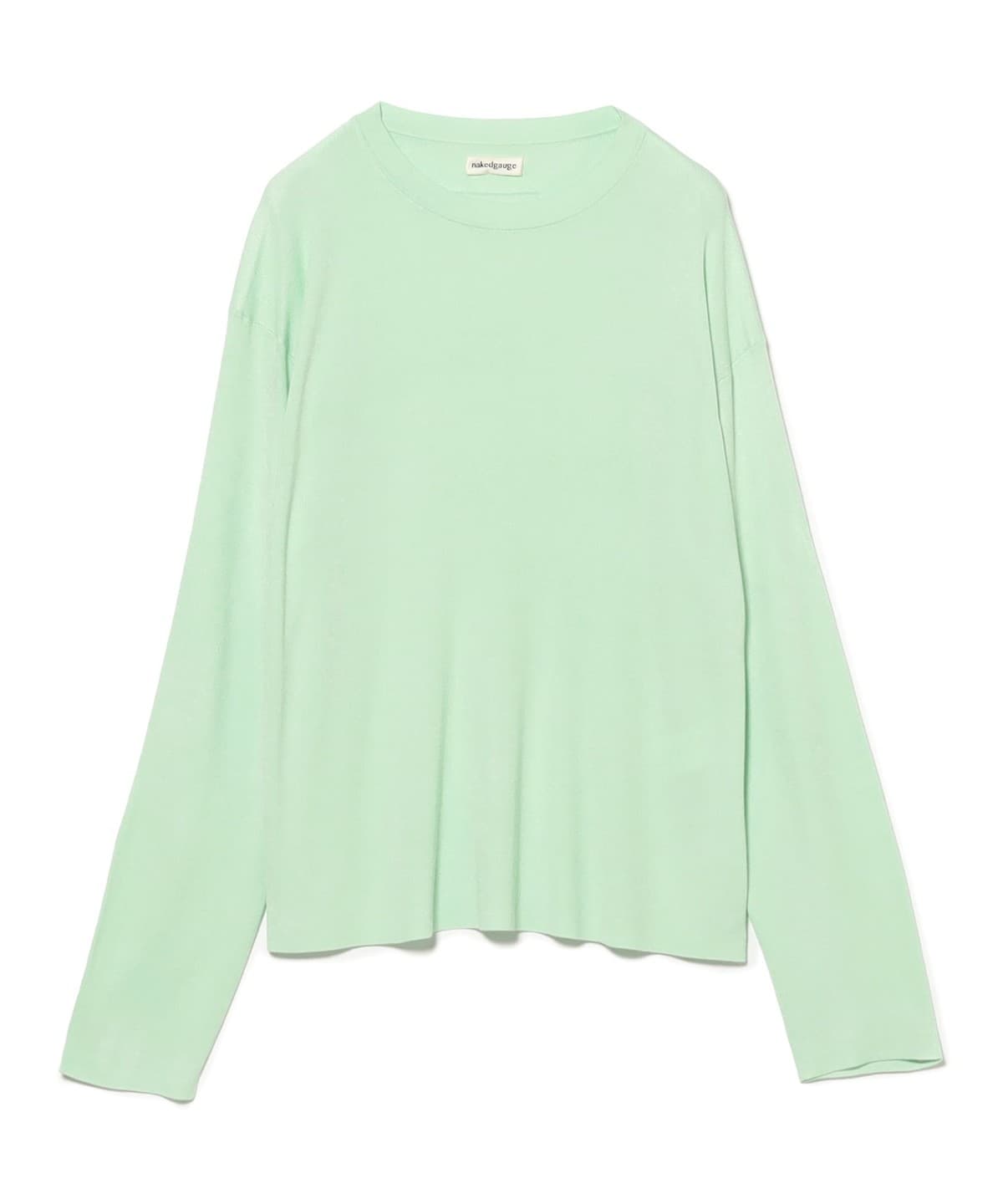 nakedgauge / ARNE バンブーニット トップス MEN ICE GRN 2 nakedgauge / ARNE バンブーニット トップス MEN ICE GRN 2