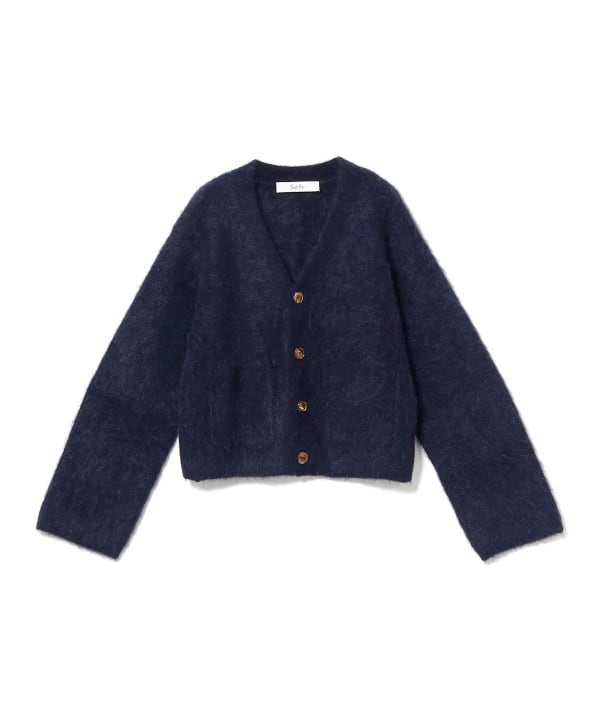 International Gallery BEAMSアルパカニットカーディガン