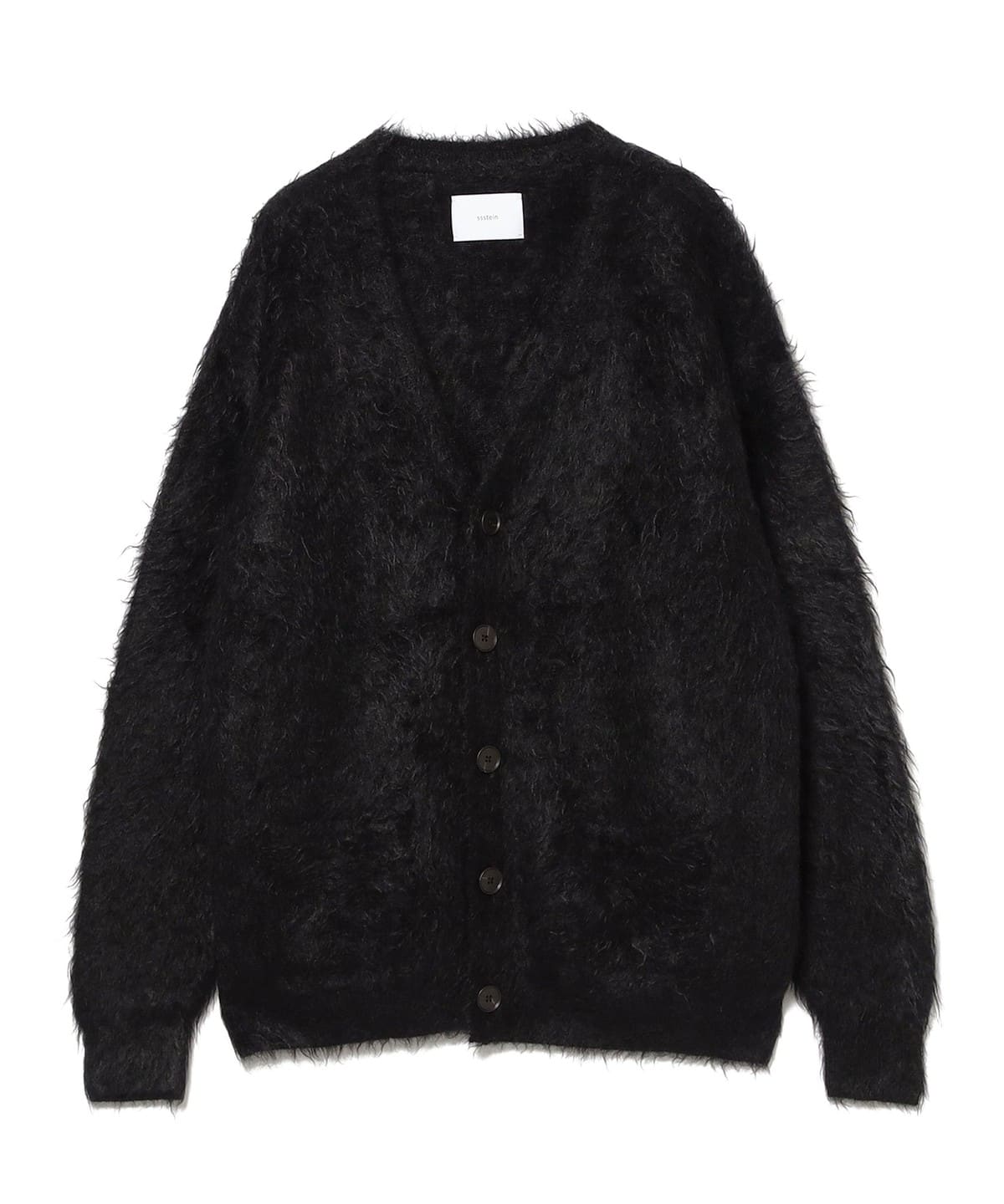 BEAMS ダークブラウン Vネック モヘアカーディガン B:MING by BEAMS