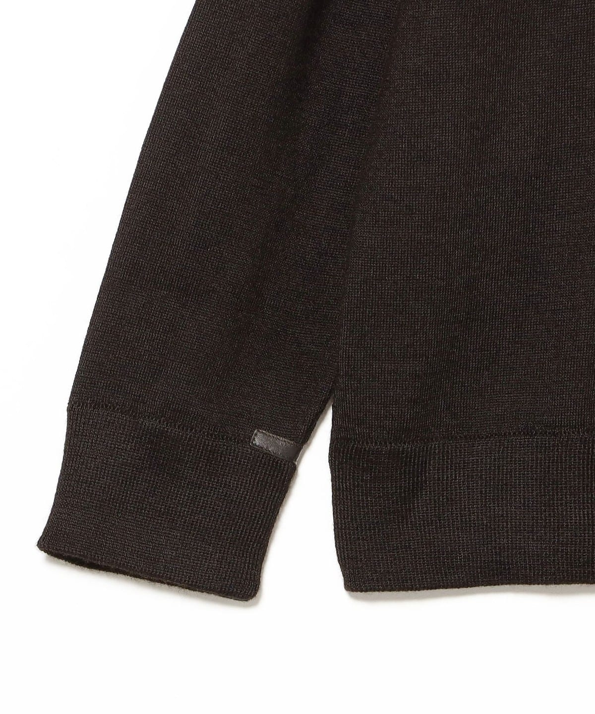 希少 INOUE BROTHERS アルパカ ニット セーター L ブラック International Gallery BEAMS（インターナショナルギャラリー ビームス