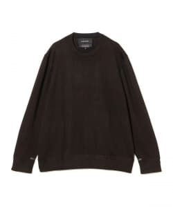 THE INOUE BROTHERS / ブラックアルパカ クルーネック セーター