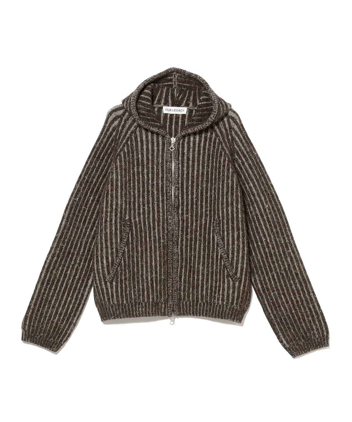 OUR LEGACY アワー レガシー / LEVEL ウール ジップアップ フーディ トップス MEN VaniseBRN 46