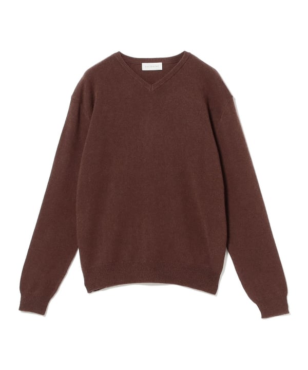 【美品】ビームスゴルフ ジップアップニット カシミヤ100% 赤 Sサイズ BEAMS GOLF（ビームス ゴルフ）〈MEN〉 ORANGE LABEL / シャドー