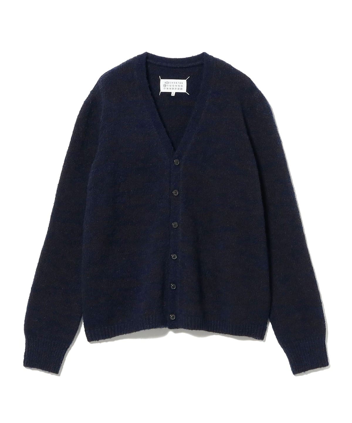 〈MEN〉Maison Margiela メゾン マルジェラ / ウールナイロン カーディガン トップス MEN NAVY/BROWN XL 〈MEN〉Maison Margiela メゾン マルジェラ / ウールナイロン カーディガン トップス MEN NAVY/BROWN XL