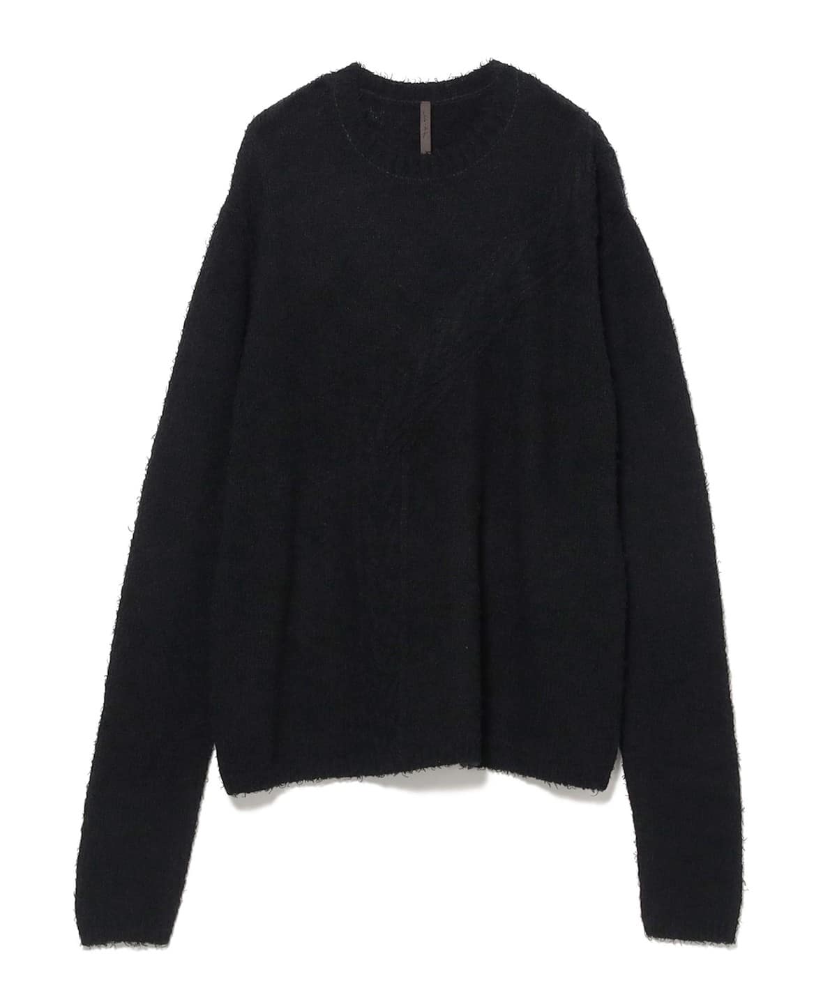 _J. L-A. L_ / Lucone ケーブルパネル ニット トップス MEN BLACK M _J. L-A. L_ / Lucone ケーブルパネル ニット トップス MEN BLACK M
