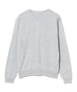 ENCOMING/混棉V领针织衫