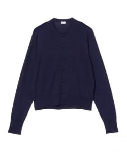 SALON C. LUNDMAN / ウールシルク クルーネック カーディガン