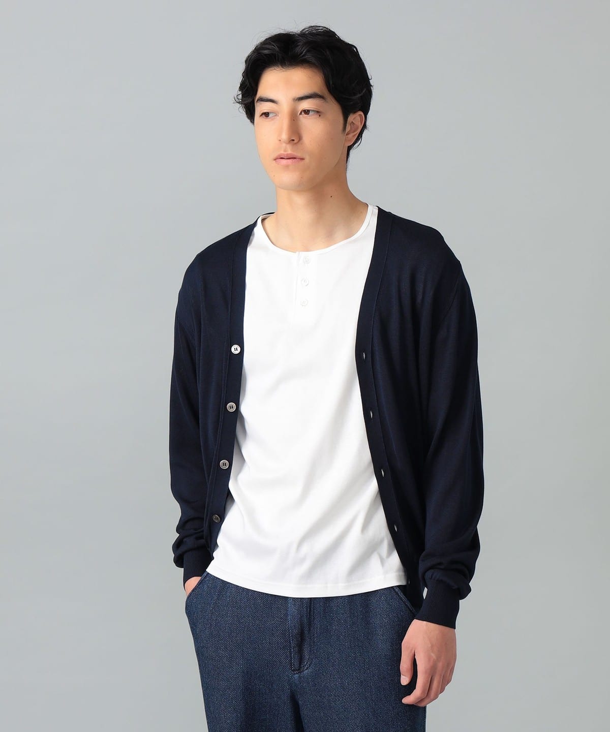 3.96万円 SLOANE スローン シルク カーディガン 5 BEAMS購入 International Gallery BEAMS International Gallery BEAMS SLOANE