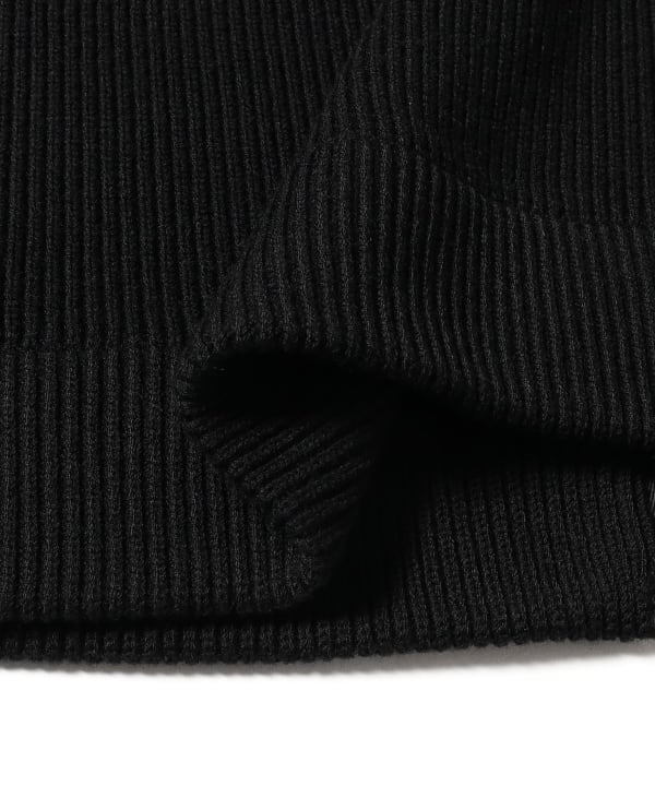 〈MEN〉Maison Margiela / ウールコットン ジップアップ ニット
