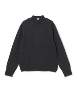 SALON C. LUNDMAN / ウール チャンキー Oネック ニット