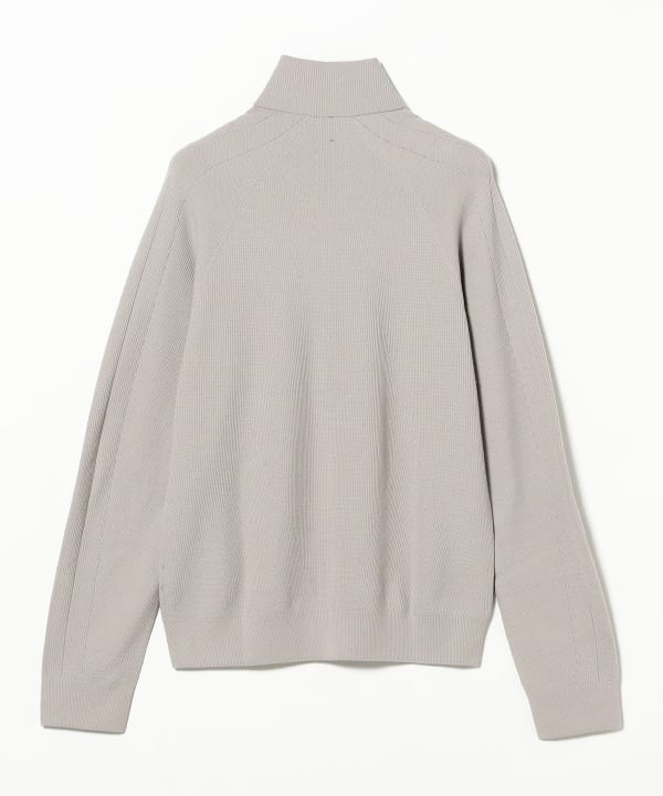 【EXCLUSIVE】〈MEN〉VEILANCE / CONIC ウールナイロン ハーブジップ ニット
