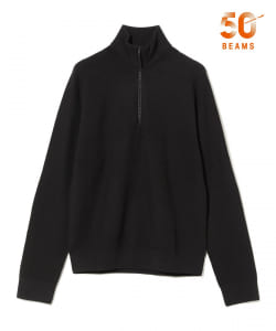 【EXCLUSIVE】〈MEN〉VEILANCE / CONIC ウールナイロン ハーブジップ ニット