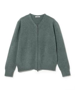 【別注】SLOANE / ウール ジップ カーディガン