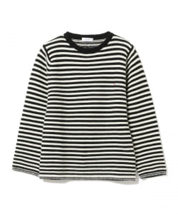 ▲＜MEN＞RIER / ボーダー クルーネックニット