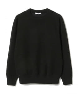 ■SLOANE / 12ゲージ ダブルフェイス クルーネックニット