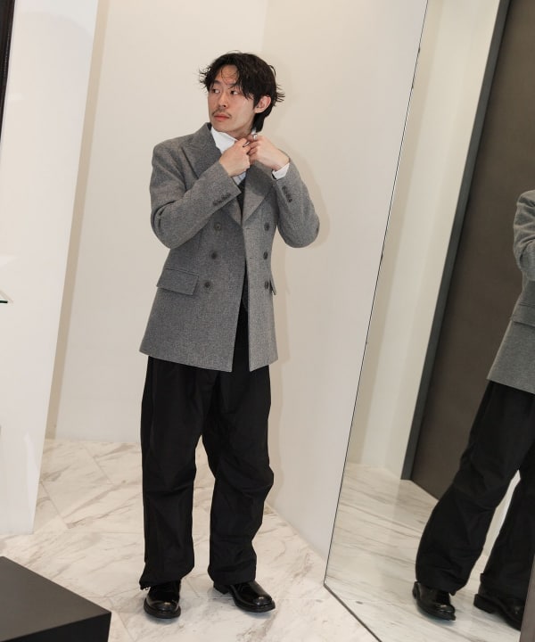 BRIEFING グレー ラグランスリーブジャケット yohji yamamoto - pour homme | ラグランスリーブJK