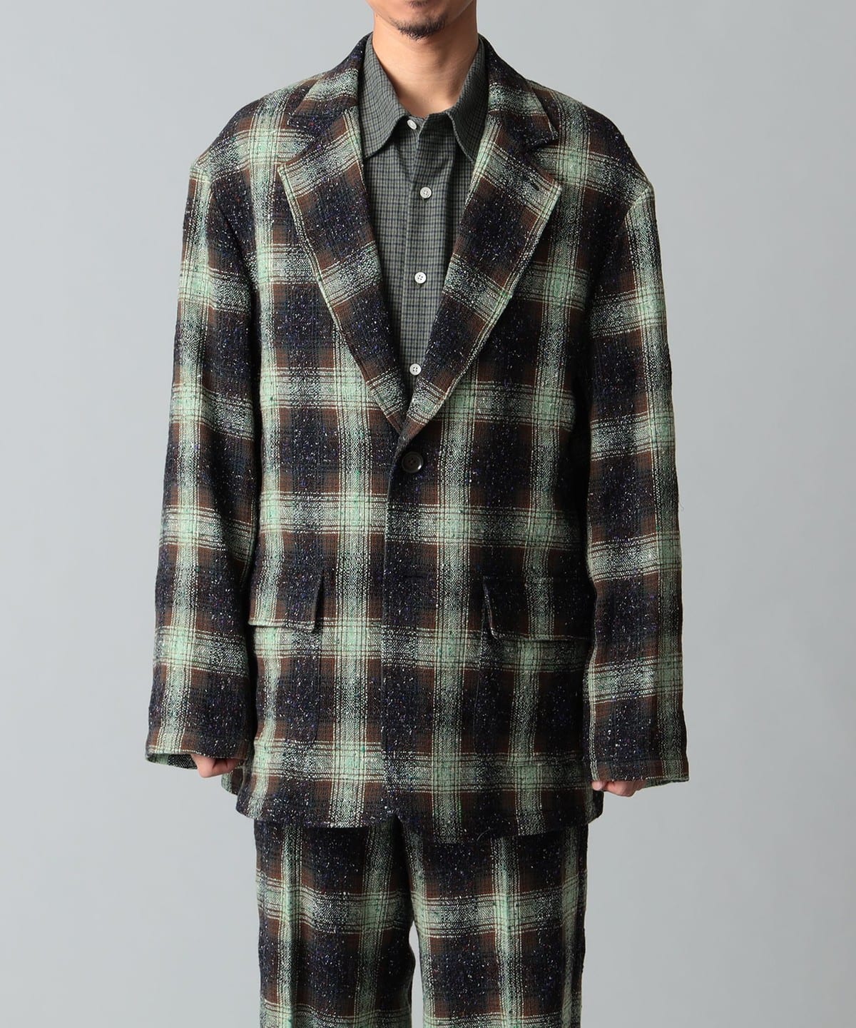 ドレーピージャケット 24AW ジャケット MEN OMBRE-CHK M ドレーピージャケット 24AW ジャケット MEN OMBRE-CHK M