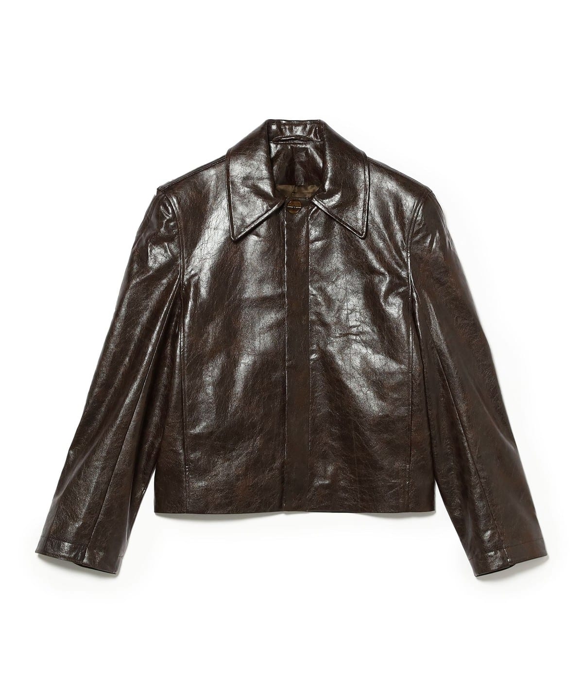 Sefr ヴィーガンレザーコート 67-MS2410-61 Séfr - 【25AW】 ヴィーガン レザー キーン ジャケット / KEANE