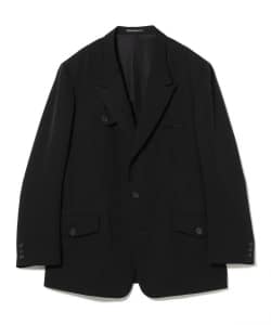 Y’s for men / ウールギャバジン ラペルタブ ジャケット