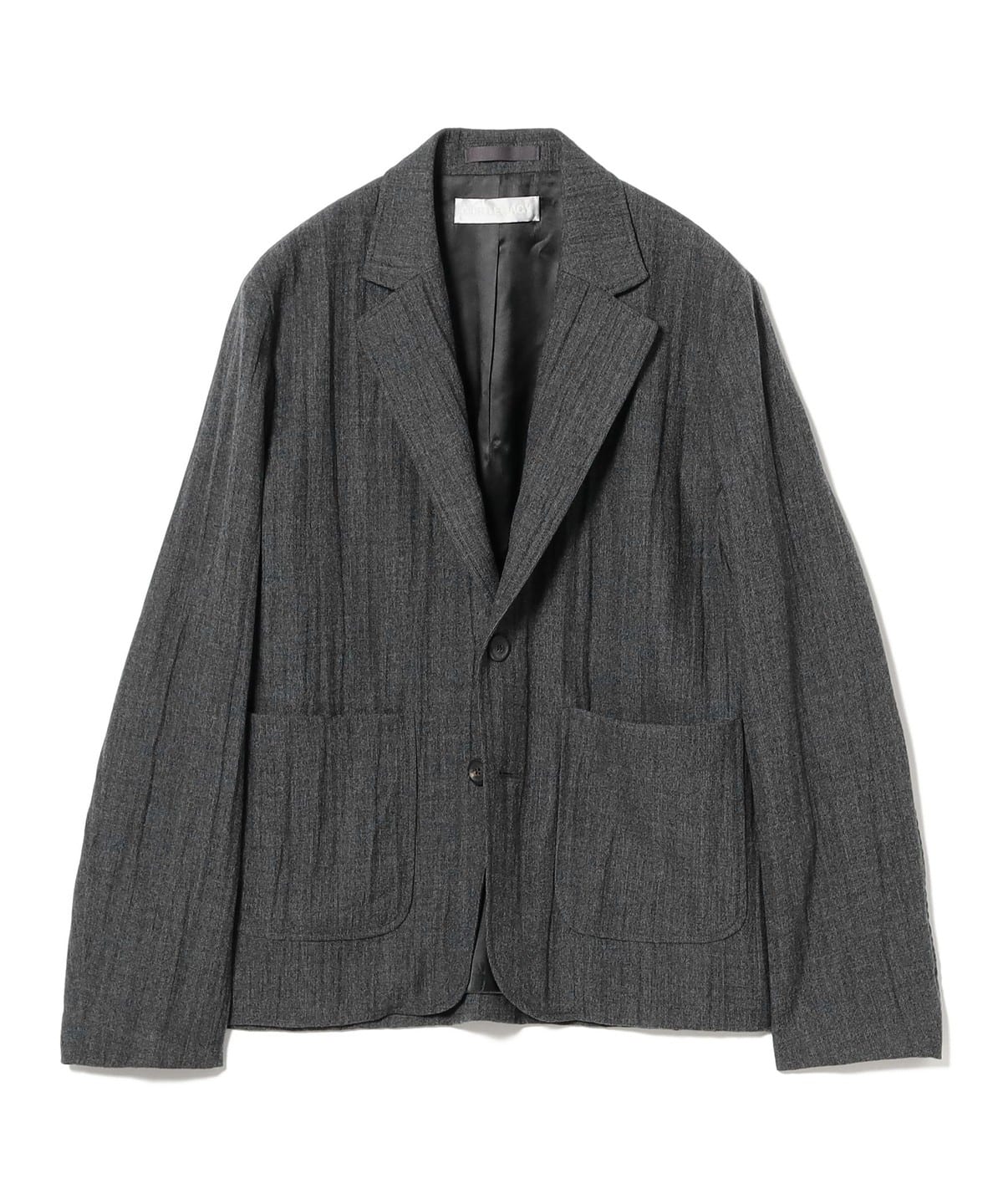 OUR LEGACY アワー レガシー / TEMP プリーツ ブレザー ジャケット MEN STONE GREY 44 OUR LEGACY アワー レガシー / TEMP プリーツ ブレザー ジャケット MEN STONE GREY 44