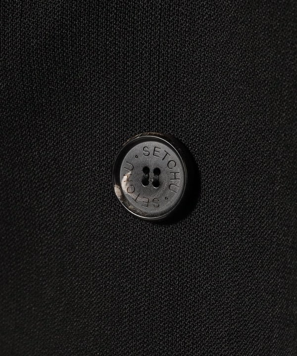 SETCHU / ORIGAMI Wool Double-Breasted Jacket