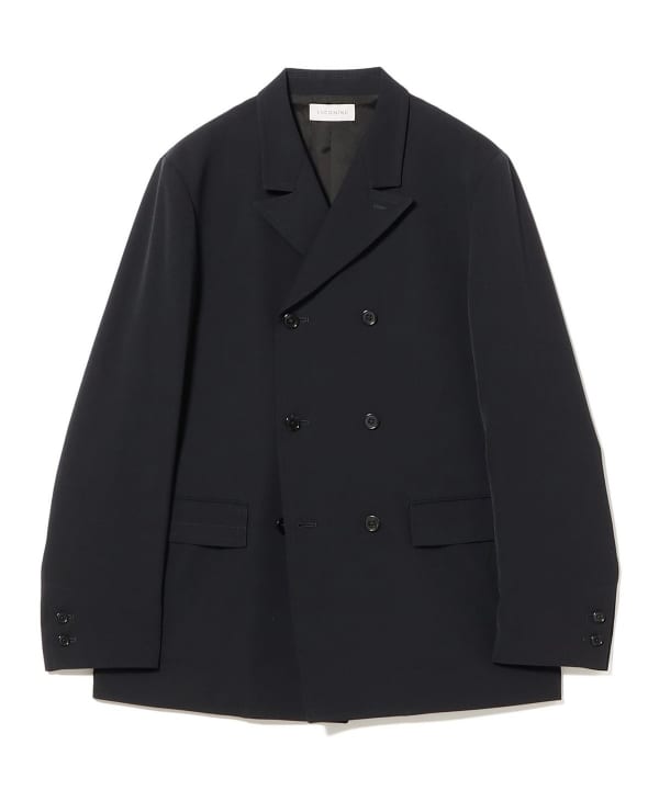 ENCOMING / ウールギャバジン ペインター ジャケット 90年代のクラシックをベースにしたダブルブレステッド